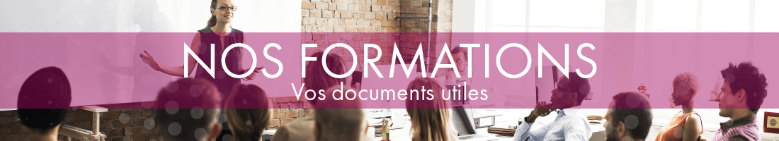 Bandeau AST Formation - Documents utiles