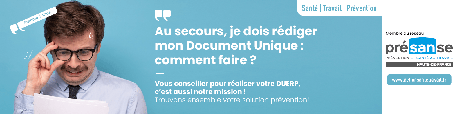Je dois rédiger mon Document Unique : comment faire ?