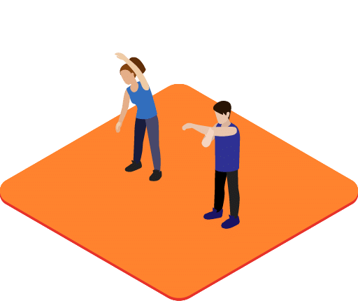 Animation de séances d’échauffement et d’étirement